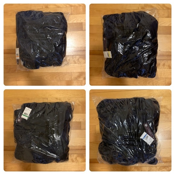 New Womens Velour Robe Cozy Plush Navy Blue - Picture 4 of 11